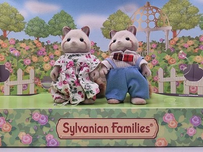 Sylvanian Families Mulberry Waschbär Familie Eltern Figuren Ersatzteile