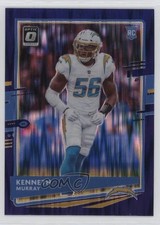 2020 Panini Donruss Optic Rookies Purple Shock Prizm Kenneth Murray #116 1cw4