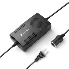 RoyPow AC to DC Converter, 120W Max 150W 120V/110V 12V/10A, Black