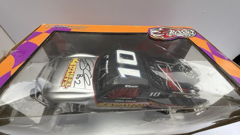 Toy Zone 1:18 Race Image Greg Adler Truck 4 ruedas piezas camión diecast firmado Foto 3 de 4