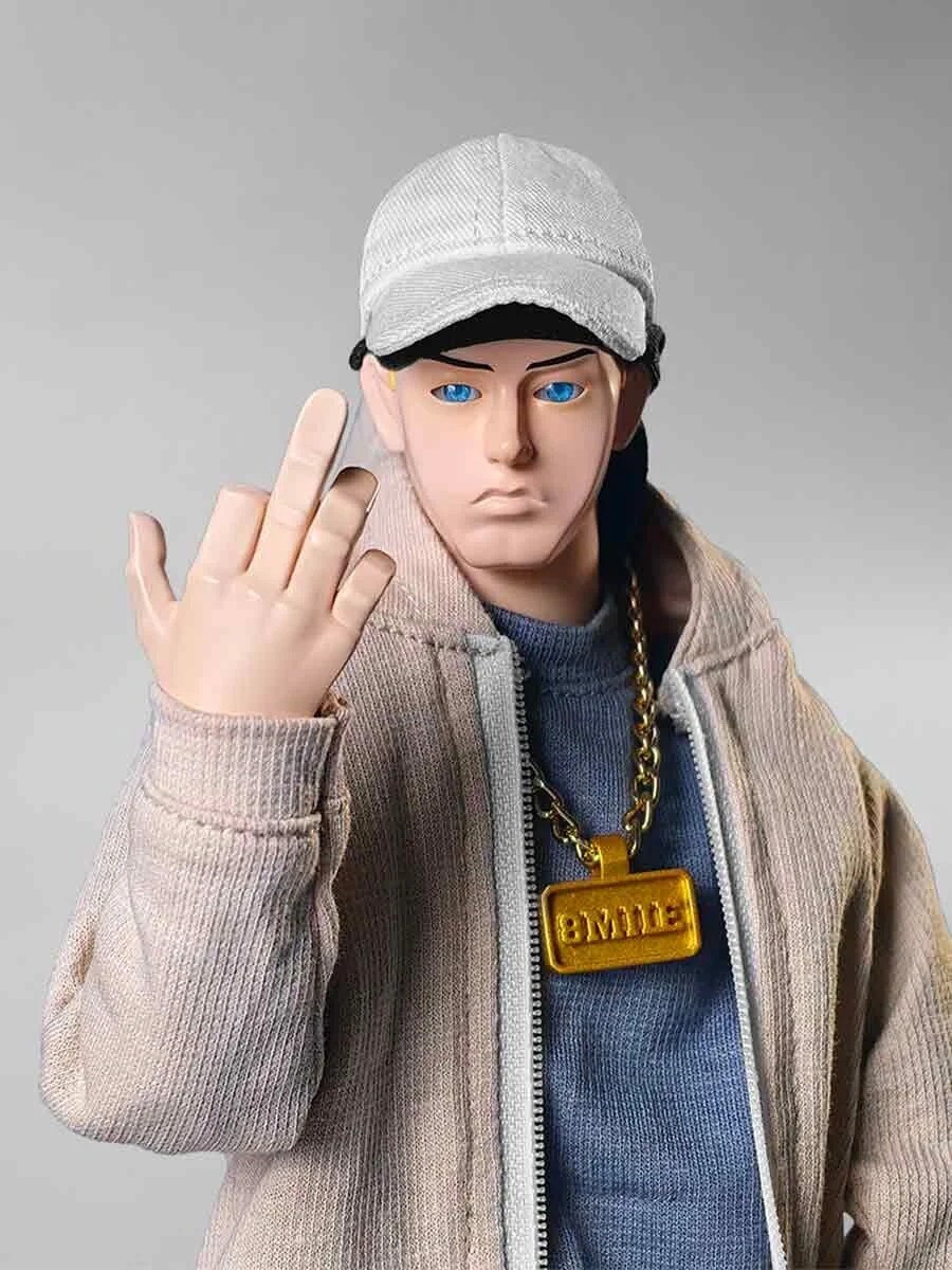 New Eminem 1/6 Action Figure, 8 Miles Slim Shady Album fit with