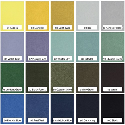 0.65mm Dual Skin Artificial Leather Ultrasuede Ultraleather Clothes Case DIY 54" - Picture 100 of 112
