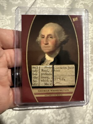 2024 Pieces of the Past Authentic - George Washington Relic