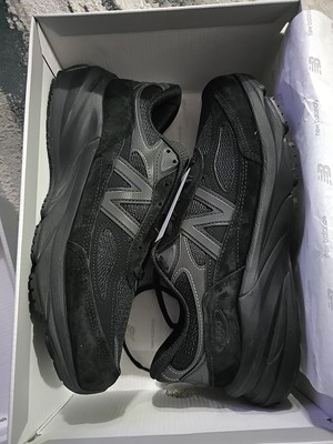 New Balance 990v6 Triple Black Mens Size 10 U990BB6 | eBay