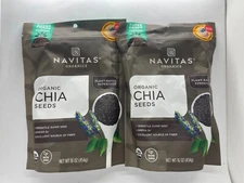 Navitas Organics Organic Chia Seeds 2 x 16 oz. BB 3/26 FAST FREE SHIPPING!!
