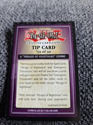 yugioh tip card Yu-Gi-Oh! - Tactical Masters skip your next Battle Phase after this card resolves burn trap cards yugioh Yu-Gi-Oh