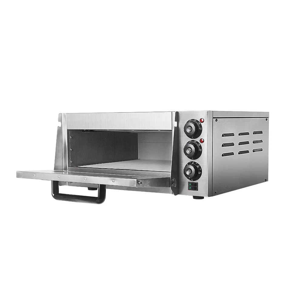 Horno de pizza eléctrico comercial Horno para hornear de una sola cubierta CE - Imagen 2 de 4