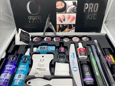 kit organic nails Con Corta Tip | eBay