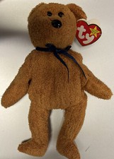 Ty Original 1998 Beanie Baby Fuzz the Bear