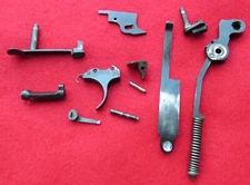WWII German-Occupation Browning P.35 Hi-Power Trigger Group Parts 9mm Luger WW2