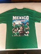 Bootleg Mexico National Team Soccer Fútbol Men’s Size L World Cup