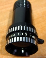 SOM Zoom Projectionlens 1:1,3 f=17-28 mm for 8mm Projectors.