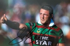 Sam Burgess Hand Signed South Sydney Rabbitohs 6x4 Photo 4