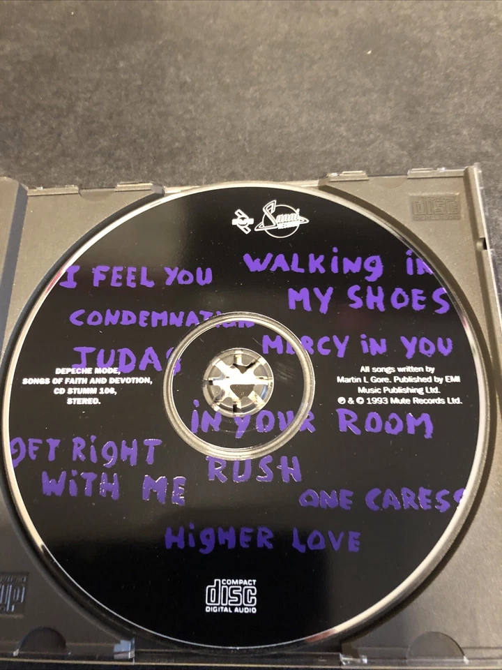Depeche Mode-CD-Songs Of Faith And Devotion-Made In Spain-Sanni Records- - Bild 3 von 4
