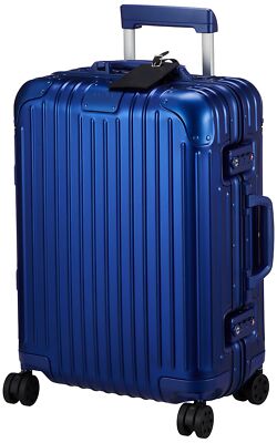 【ジャンク】RIMOWA ネイビーCabin S キャビン Rimowa Original Cabin Marine Blue 35L 4-wheels Carry Case Suitcase