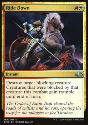 MTG Magic the Gathering Ride Down (188/234) Eldritch Moon MP | eBay