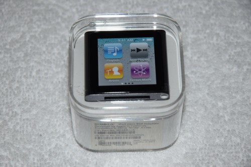 Apple iPod nano 6ta Generación Grafito 8GB MC688LL/A Reproductor MP3 Coleccionable Nuevo - Imagen 3 de 7