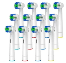 4/12 Pcs Replacement Electric Toothbrush Heads Compatible with Oral-B Braun