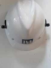 msa 10162417 v-gard cap white w/468771 weld lugs TVA logo stazon suspension