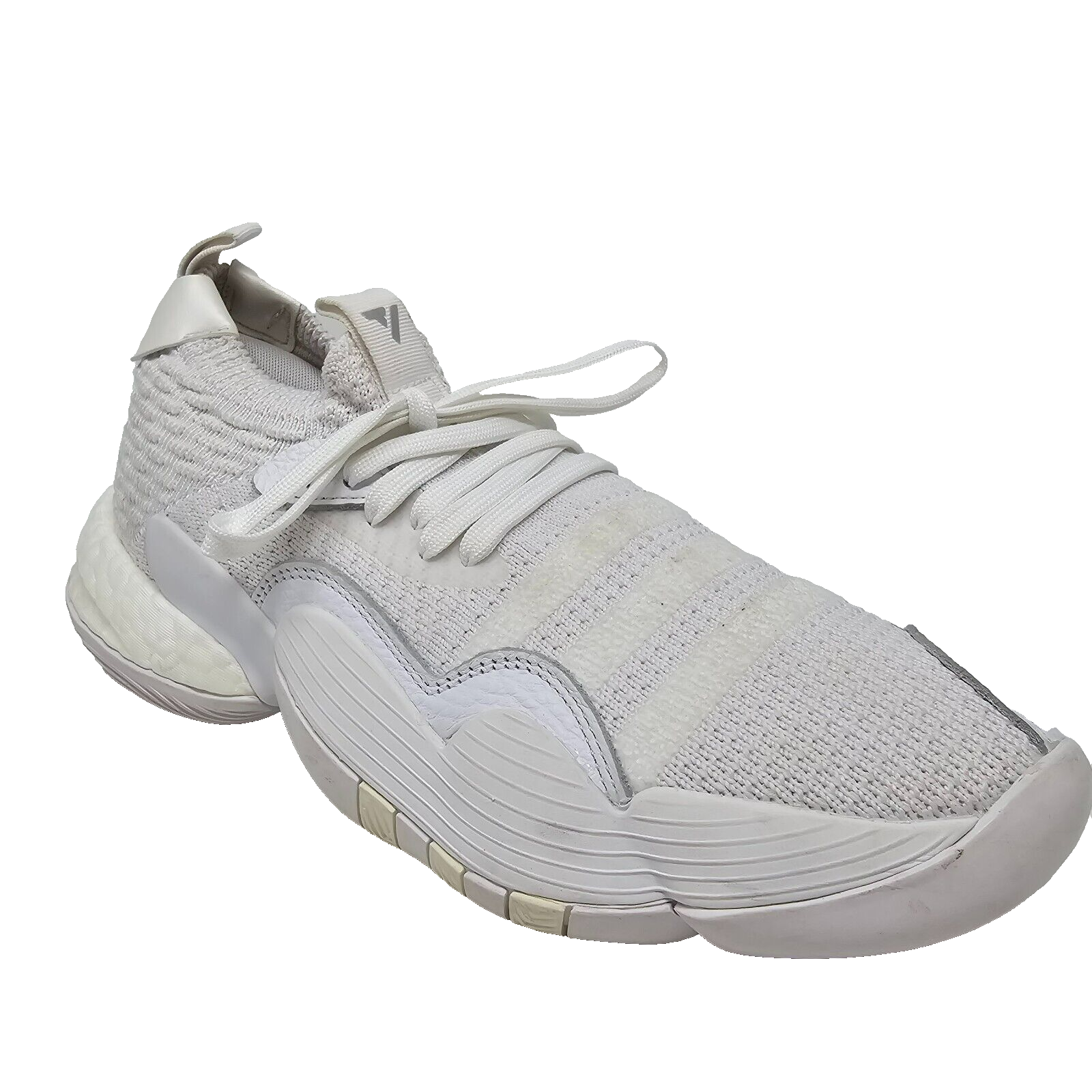 SAOLA Adidas Trae Young 2.0 Bianco Sneakers H038441 Uomo Taglia 7.5 Scarpa Singola Destra