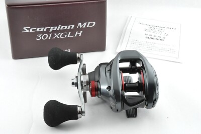 Shimano 24 Scorpion MD 301XGLH LEFT Baitcasting Reel 【1Day 