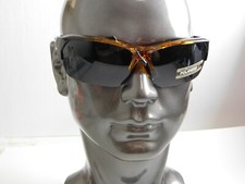  Adult Unisex X-Loop Polarized Anti-Glare Sunglasses Amber Frame UVA  UVB