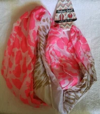 Women's Multiple Ways to Wear Fashion Scarf infinity Long Neck Scarf multi-color