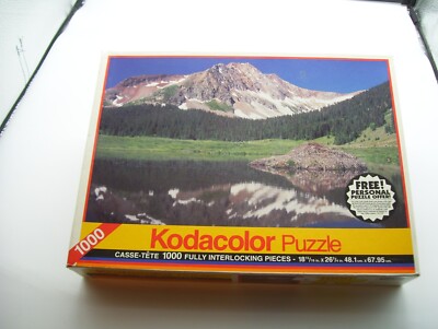 1994 Kodacolor 1000 Piece Puzzle Beaver Den San Juan California New Sealed NOS