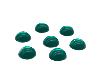 Rund Cabochon, EIMASS  Acryl flache Rückseite Kristalle Edelsteine Strasssteine