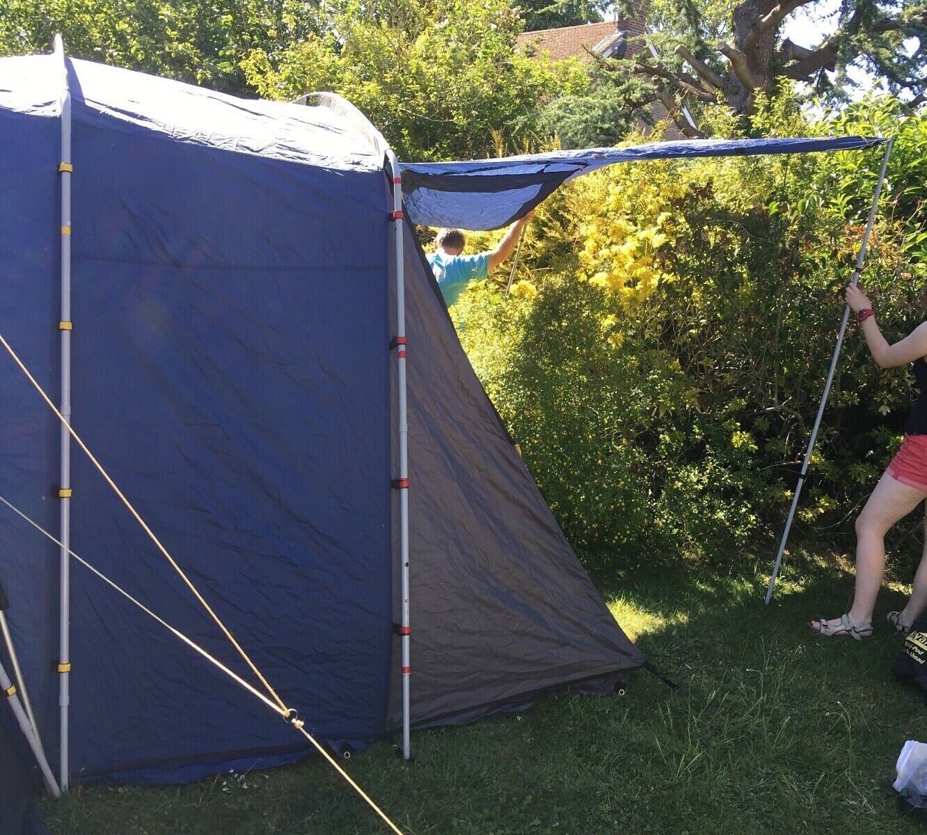 Khyam RidgiPod Excelsior 8 berth tent, repair kit & full instructions eBay