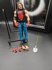 WWE Elite Wrestlemania 38 AJ Styles Mattel Action Wrestling Figure Loose