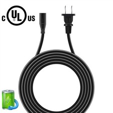 UL Listed 6ft Power Cord For iRobot Roomba Charging Dock 600 800 900 Series