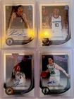 Bowman 2025-2026 Chrome Basketball Rookie Auto Lot 4 Sanders Small Peter Shulga
