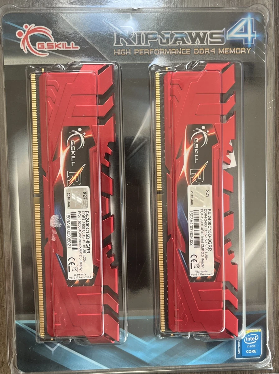 Las mejores ofertas en G. SKILL PC4-19200 (DDR4-2400) velocidad de