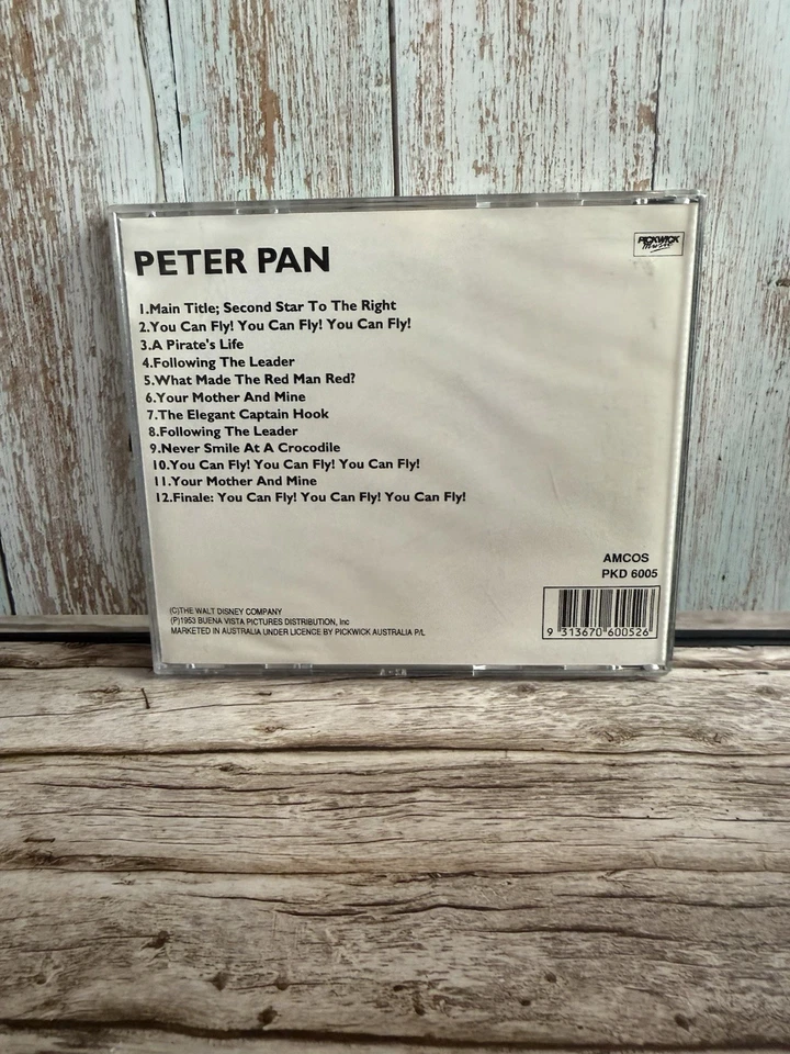 Soundtrack - Peter Pan CD Music Album Walt Disney Classic - Image 2 of 2
