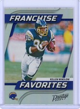 KELLEN WINSLOW 2024 PANINI PRESTIGE FRANCHISE FAVORITES #14 SAN DIEGO CHARGERS
