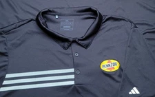Adidas Pennzoil Preformance Polo Golf Shirt Men's 2XL Black Car Racing Auto 