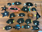 Big lot of 21 fish wall art ocean decor plaques turtle seahorse crab starfish — photo 8