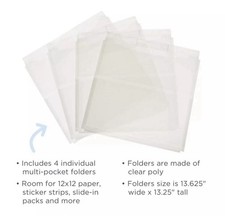 Creative Memories Power Project Folders Lot of 4 Open package