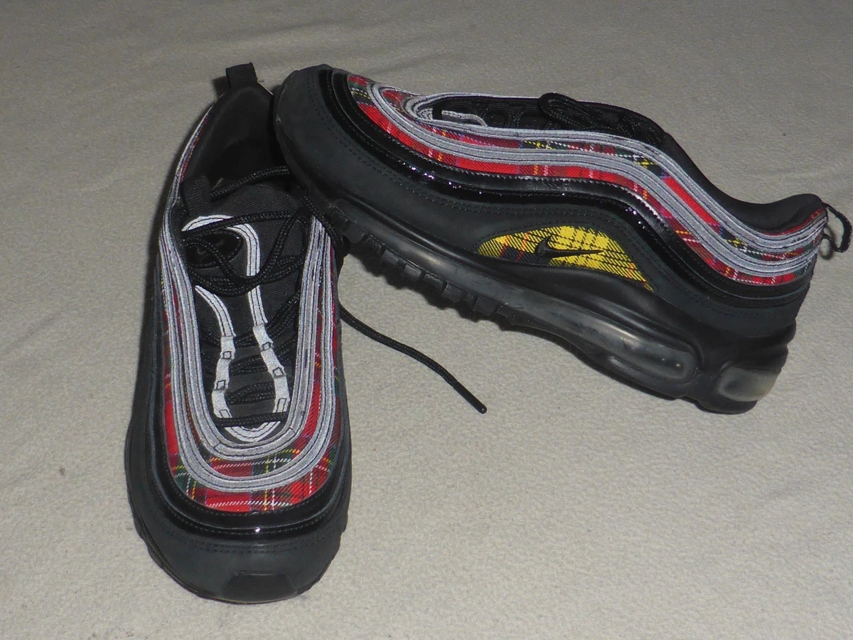 Nike Air Max 97 SE Tartan Black, Red for sale | eBay