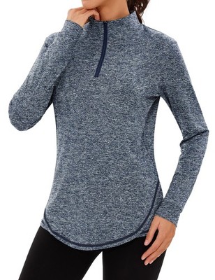 Sports shirt women's long sleeve, UPF50+ functional shirt running shirt fitness yoga TShirt...