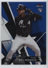 2018 Topps Finest Blue Refractor 4/150 Nick Delmonico Nicky Delmonico #12 0u0j