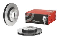2X Brembo Bremsscheibe 09.A968.21 FüR Ford