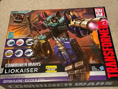 transformers Liokaiser combiner wars MISB Platinum Edition Exclusive