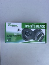  2 3.75" SUPER TWEETER TIMPANO 120W TPT-ST3 BLACK BULLET 4 OHMS PRO AUDIO PAIR