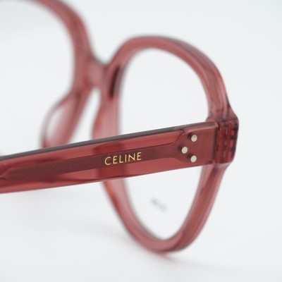 Celine Soft Square Eyeglasses CL50107I 074 Transparent Rose 54mm NEW Celine CL50107I 074 Transparent Rose 54mm Eyeglasses | eBay main image 2