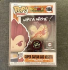 Super Saiyan God Vegeta Glow Chase Autograph 1868 Funko No COA