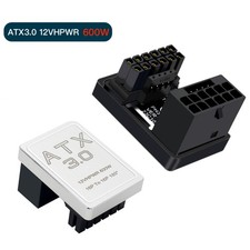 ATX3.0 12VHPWR 12 4 16Pin 600W Power Supply Adapter 180 Degree Turn Connectors