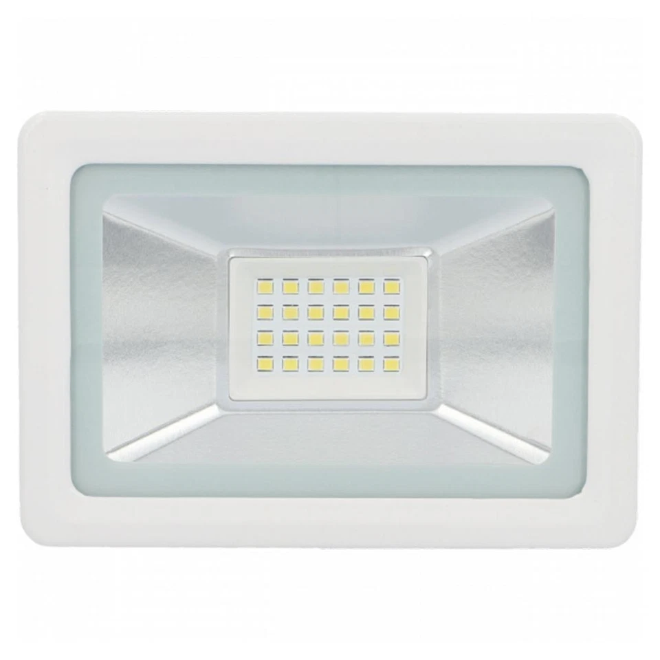 Unitec LED Fluter Strahler Außenleuchte Weiß IP65 14W Tageslicht 6500K kaltweiß - Bild 2 von 4