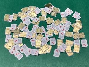 Over 100 SIM Cards For Scrap / Gold Recovery - Verizon Nano SIM - 100+ Cards